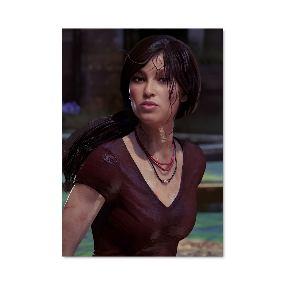 Poster L'Aventure de Chloe – affiche Uncharted